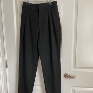 Black work pants!! Or just looking fancy